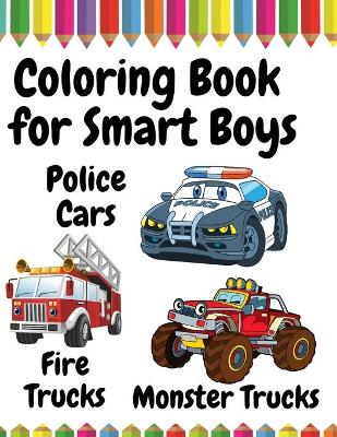 Book cover for Coloring Book for Smart Boys