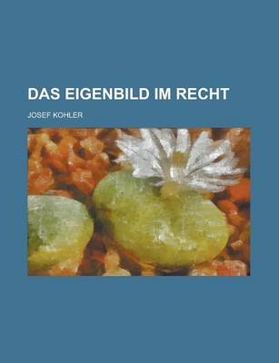 Book cover for Das Eigenbild Im Recht