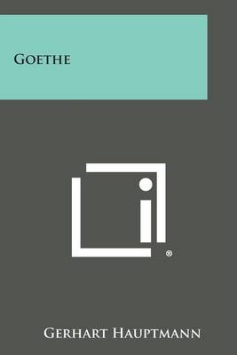 Book cover for Goethe