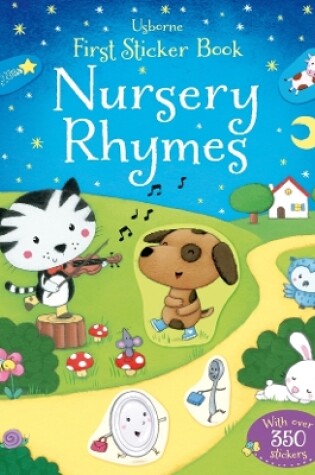 Cover of First Sticker Book Nursery Rhymes