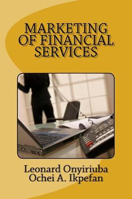 Book cover for Marketing of financial services