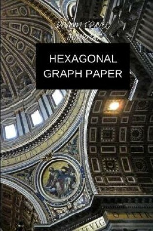 Cover of hexagonal graph paper roman travel journal