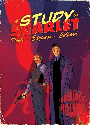 Book cover for Study in Scarlet