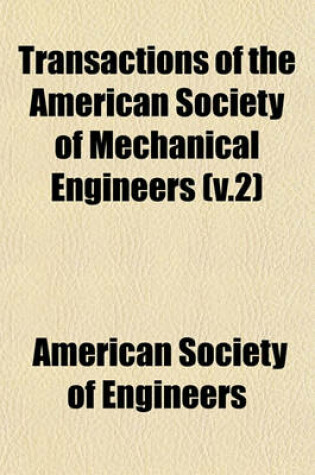 Cover of Transactions of the American Society of Mechanical Engineers Volume 23