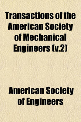 Book cover for Transactions of the American Society of Mechanical Engineers Volume 23