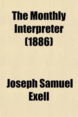 Book cover for The Monthly Interpreter (Volume 4)