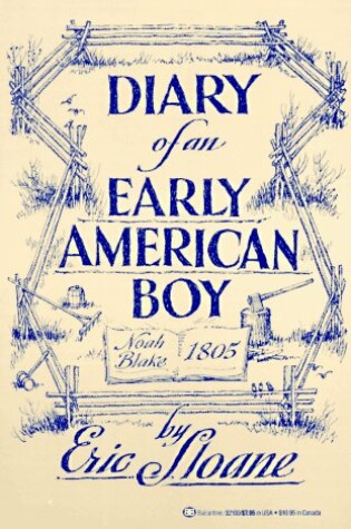 Cover of Diary of an Early American Boy, Noah Blake, 1805