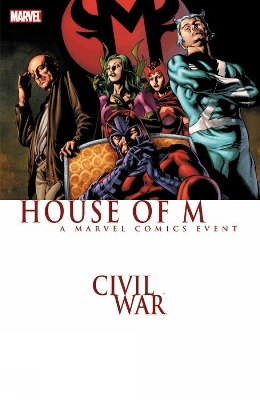 Book cover for Civil War: House of M