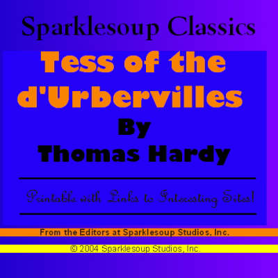 Book cover for Tess of the D' Urberville (Sparklesoup Classics)