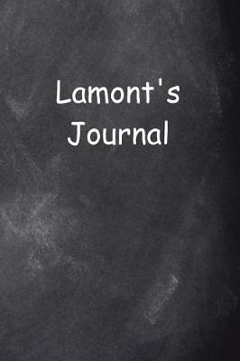 Cover of Lamont Personalized Name Journal Custom Name Gift Idea Lamont