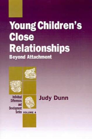 Cover of Young Children′s Close Relationships