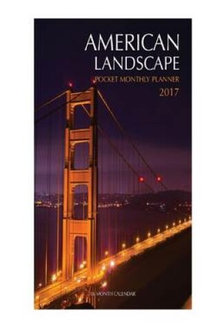 Cover of American Landscape Pocket Monthly Planner 2017