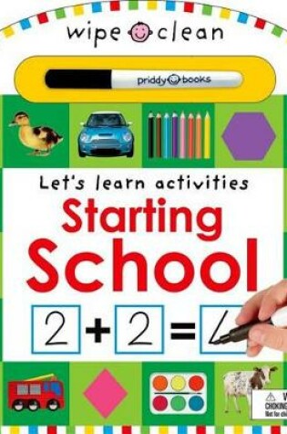 Cover of Wipe Clean: Starting School