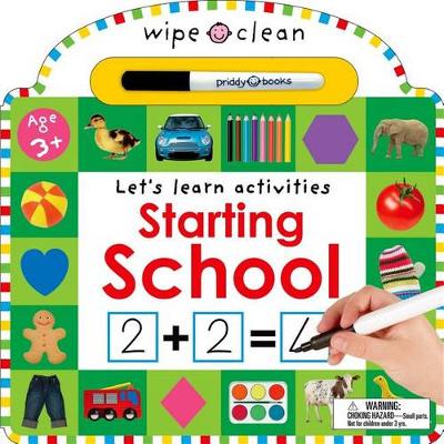 Book cover for Wipe Clean: Starting School