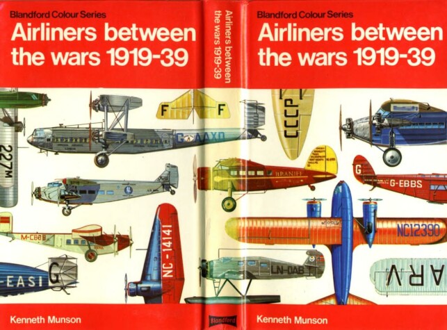 Cover of Airliners Between the Wars, 1919-39