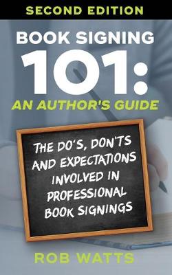 Book cover for Book Signing 101