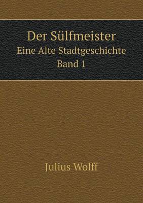 Book cover for Der Sülfmeister Eine Alte Stadtgeschichte. Band 1