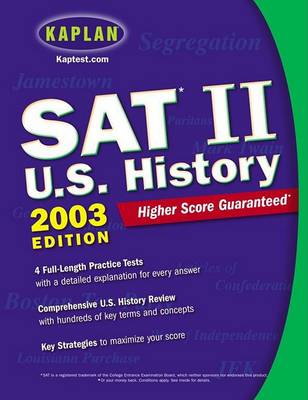 Cover of Kaplan SAT II