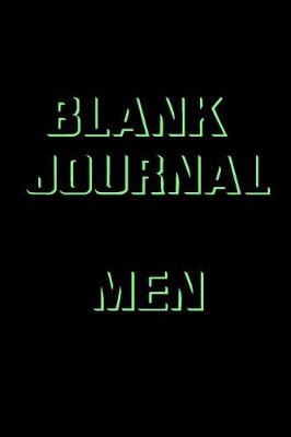 Book cover for Blank Journal Men