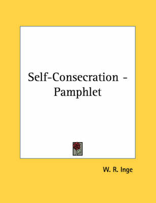 Book cover for Self-Consecration - Pamphlet