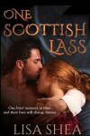 Book cover for One Scottish Lass - A Regency Time Travel Romance