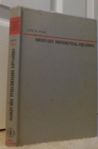 Cover of Ordinary Differential Equations