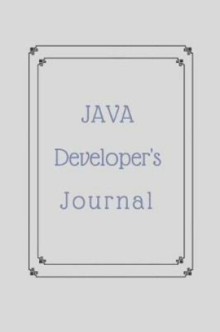 Cover of Java Developer's Journal