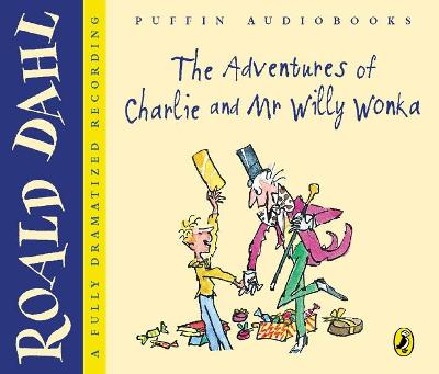 Book cover for The Adventures of Charlie and Mr Willy Wonka