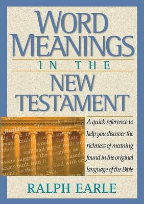 Book cover for Word Meanings in the New Testament