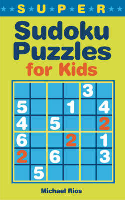 Book cover for Super Sudoku Puzzles for Kids