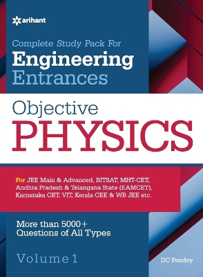 Book cover for Objective Physics Vol 1 for Engineering Entrances