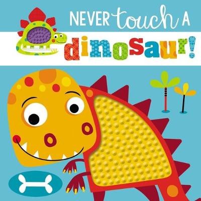 Book cover for Touch and Feel: Never Touch a Dinosaur