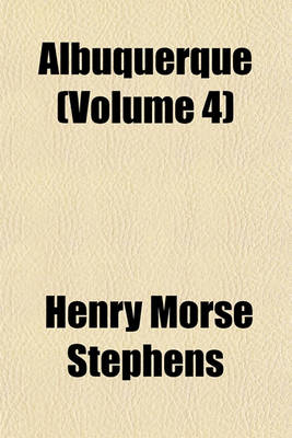 Book cover for Albuquerque (Volume 4)