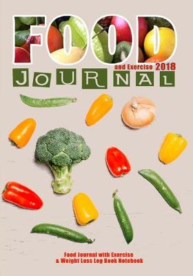 Cover of Food & Exercise Journal 2018