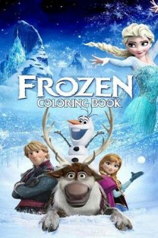 Cover of The Frozen Coloring Book