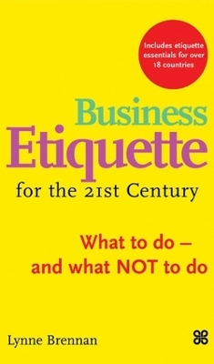 Book cover for Business Etiquette For The 21St Century