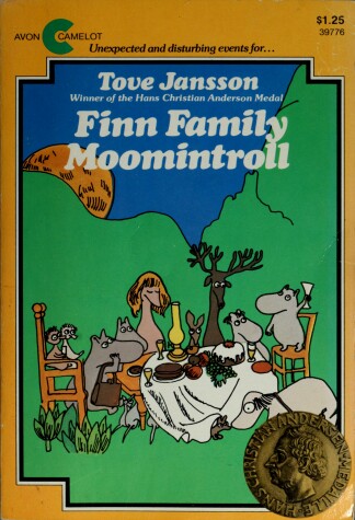 Book cover for Finn Family Moomintroll, 2