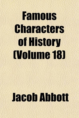Book cover for Famous Characters of History (Volume 18)