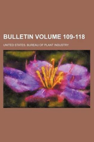 Cover of Bulletin Volume 109-118