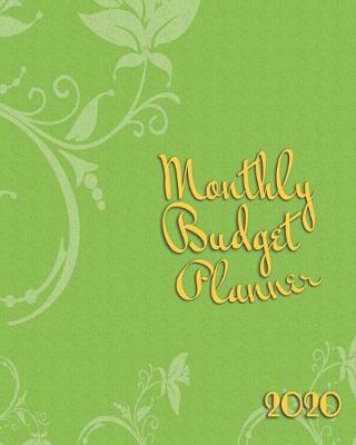 Book cover for Monthly Budget Planner 2020