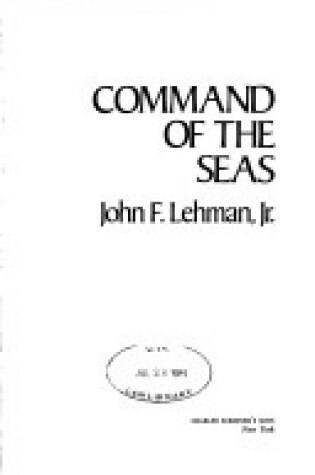 Cover of Command of the Seas