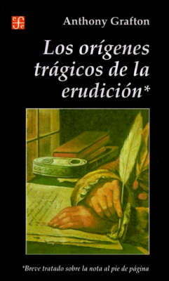 Book cover for Origenes Tragicos de la Erudicion