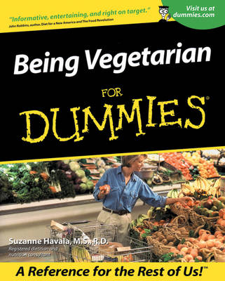 Book cover for Being Vegetarian For Dummies