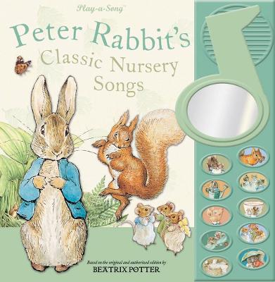 Book cover for Peter Rabbit's Classic Nursery Songs