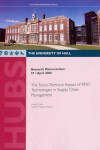 Book cover for The Socio-technical Impact of RFID Technologies in Supply Chain Management