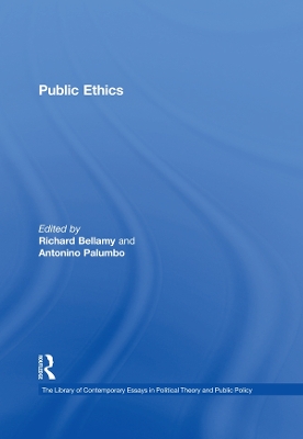 Book cover for Public Ethics