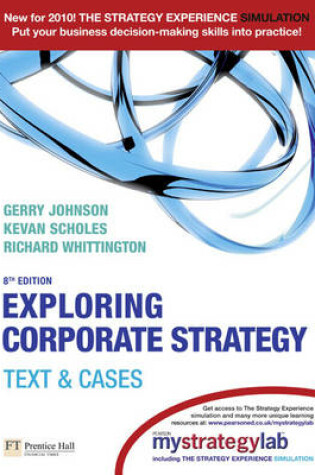 Cover of Exploring Corporate Strategy with MyStrategyLab