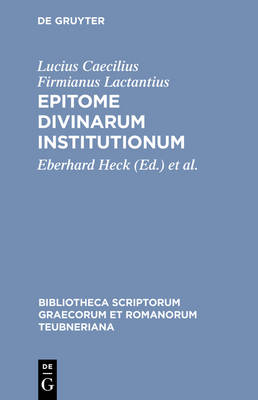 Cover of Epitome Divinarum Institutionum