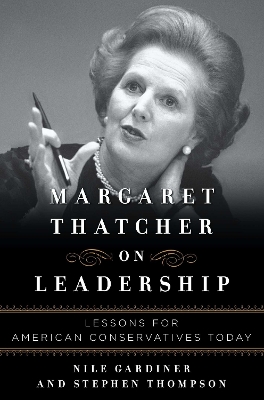 Book cover for Margaret Thatcher on Leadership