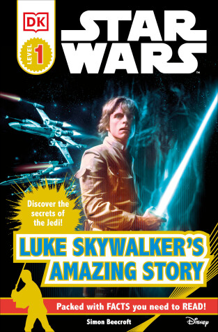 Book cover for DK Readers L1: Star Wars: Luke Skywalker's Amazing Story